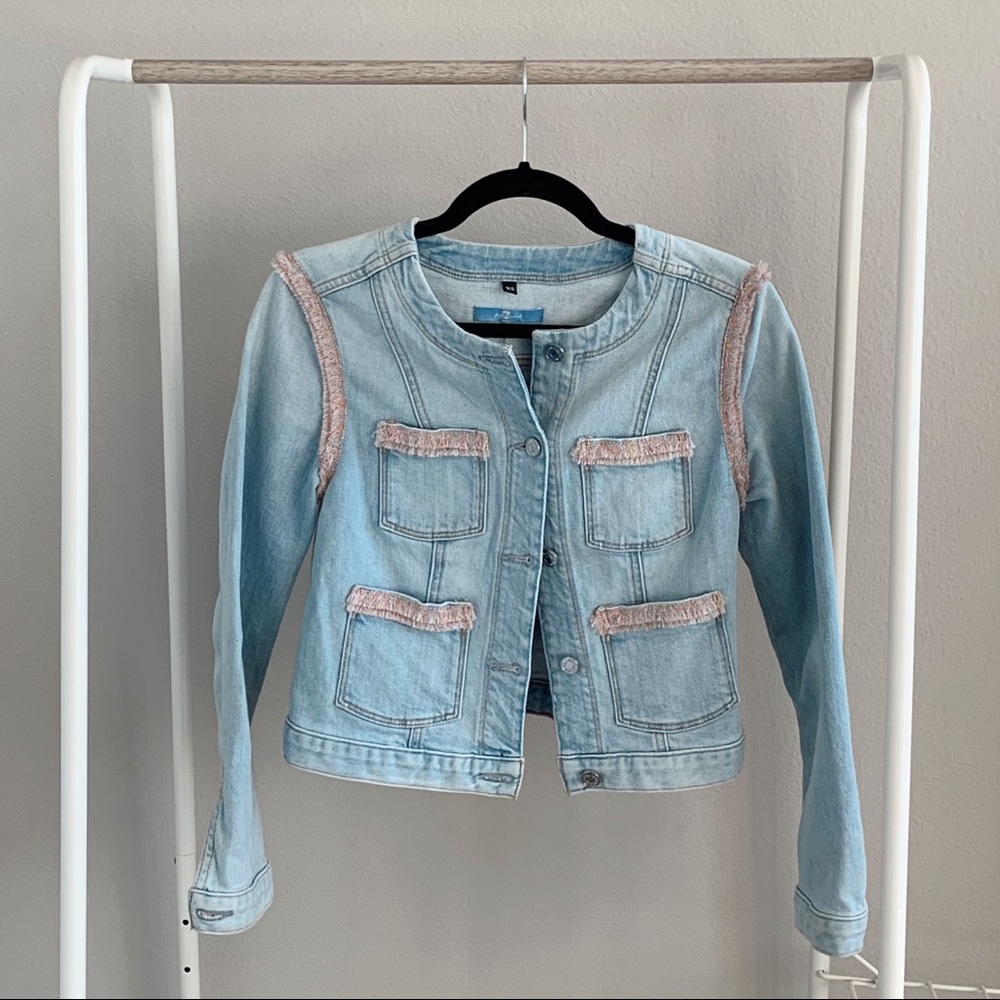 “7 for all mankind” denim jacket